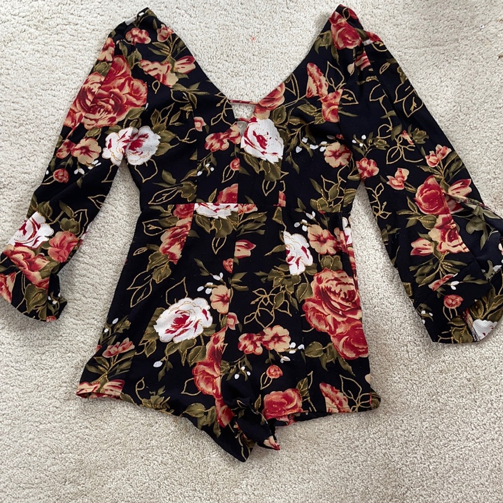 Floral Romper